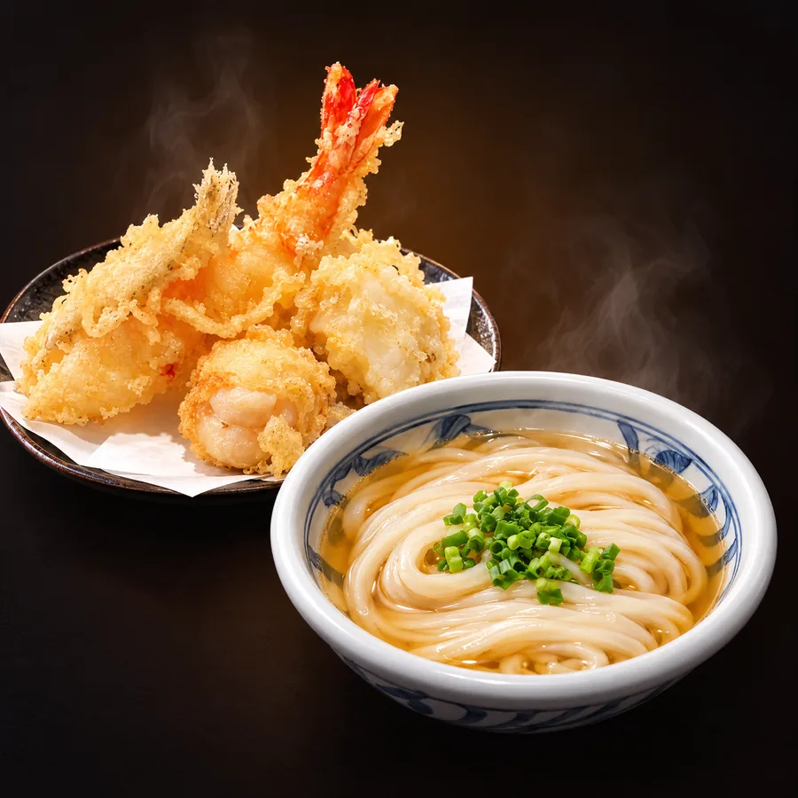 海鮮天うどん