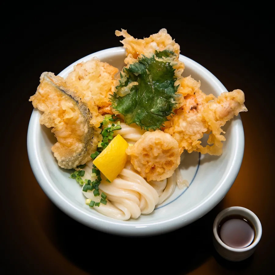 かしわ天つけうどん