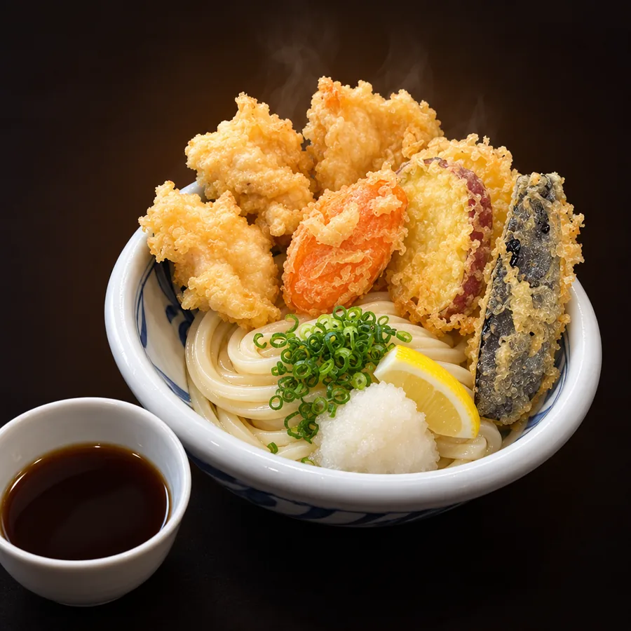 かしわ天うどん