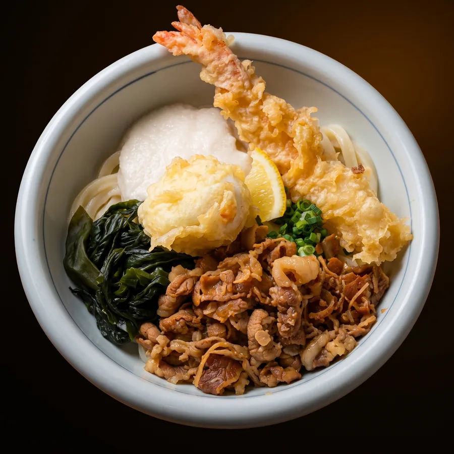 谷やスペシャルうどん