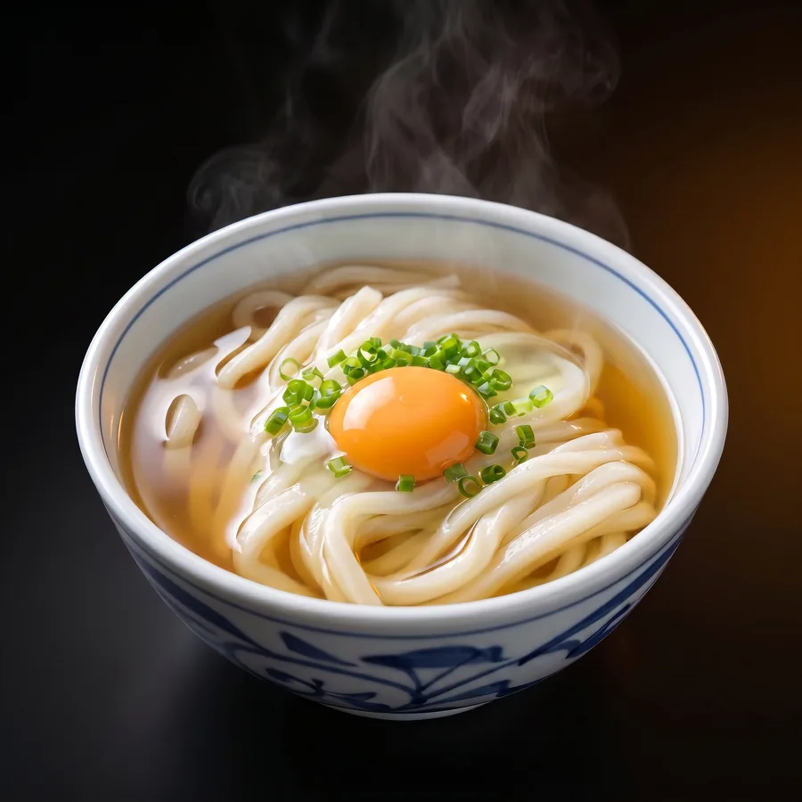 月見うどん